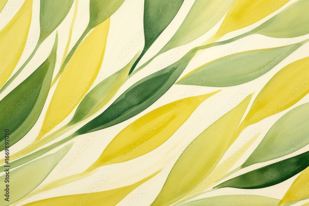 Canvas Prints olive leaf backgrounds abstract pattern.