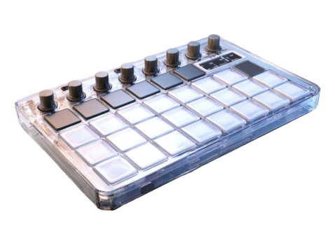 Transparent electronic music controller