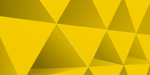 Wall of paper prisms, abstract background made of prisms. 3D render illustration