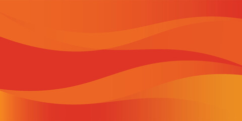 Orange abstract geometric shapes background. Dynamic sound wave. Design element. Vector illustration