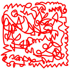 Dynamic red abstract lines create modern art perfect for vibrant backgrounds & creative designs