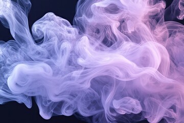 Obraz premium Abstract swirling smoke, pastel hues (1)