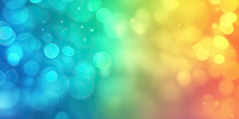 Fototapeta premium Abstract bokeh effect with vibrant colors