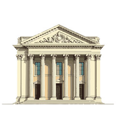 Classical Architecture Temple