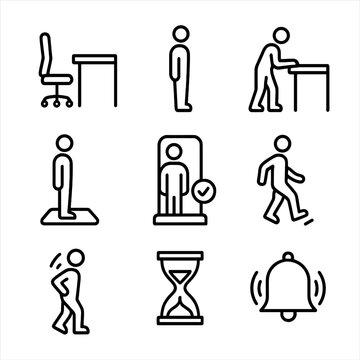 Standing Point Icon Standing Desk Icon Images – Browse 27,693 Stock Photos, Vectors, and ...