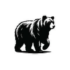 Obraz premium vector illustration of a bear