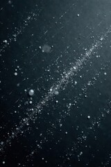 Blurry white streaks on black chalkboard, remnants of erased chalk , texture, contrast