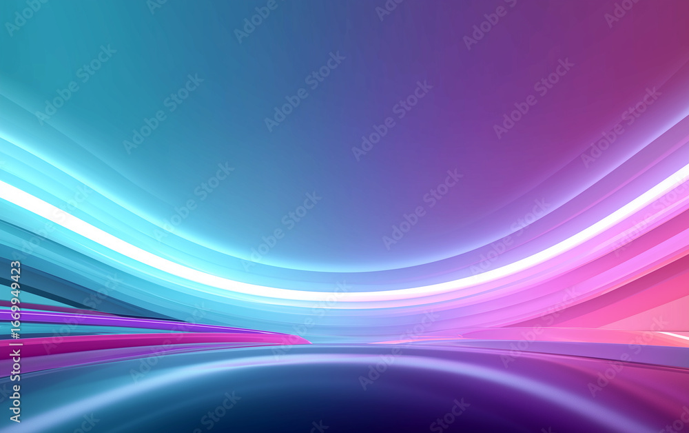 Poster vibrant abstract background with flowing light and color gradients a modern display of artistic expr