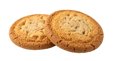 Isolated Pair of Golden Cookies