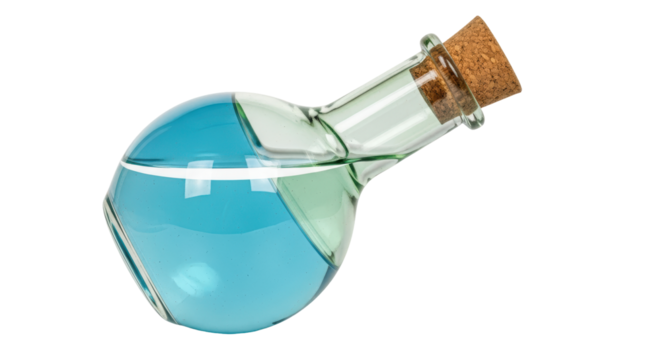 Isolated Potion Bottle