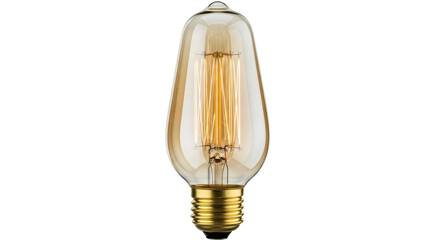 Isolated Edison Bulb
