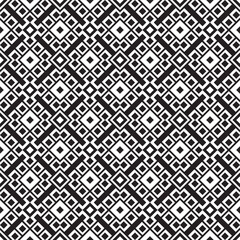 Geometric Monochrome Diamond Shape Seamless Wallpaper Pattern Textile Template