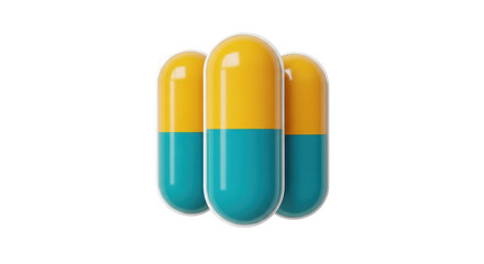 Isolated Three Pills