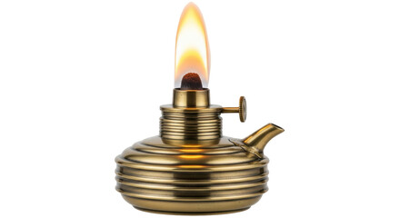 Isolated Oil Lamp