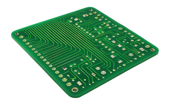 Green circuit board with a parallel trace configuration