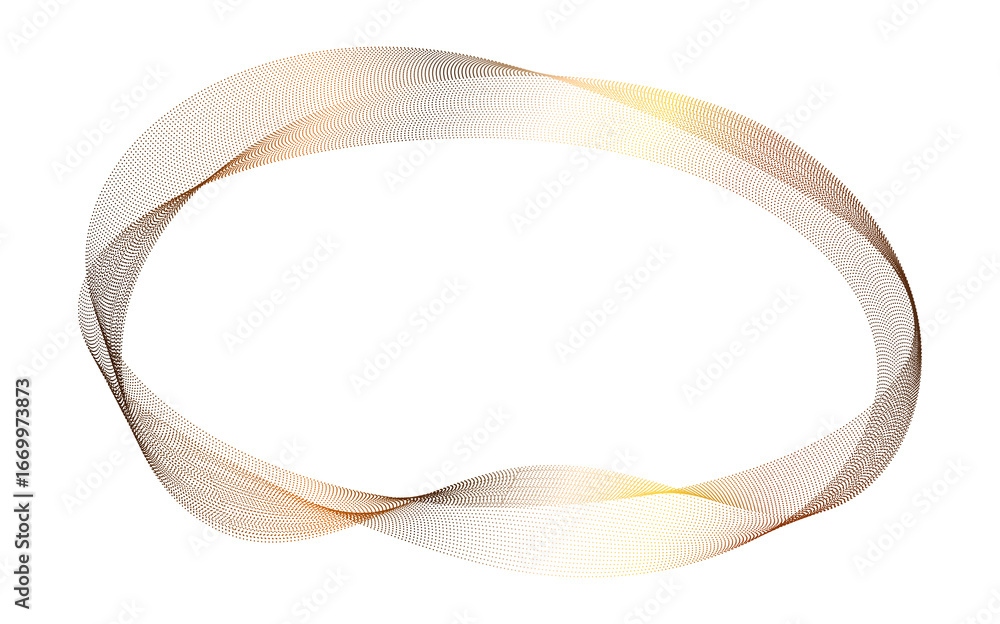 Aufkleber design elements. wave of many colors points lines circle ring. abstract vertical wavy stripes on whi