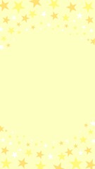 Cute and pop star simple background