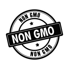 Fototapeta premium NON GMO Sign Vector
