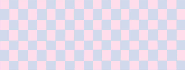 Check board seamless pattern background. Checkered board style. Chess Pattern. Grid geometric rectangle shape. Flat vector illustration 