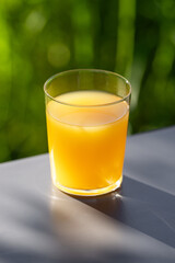 glass of orange juice