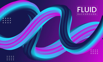 Abstract Fluid Background with Vibrant Flowing Colors