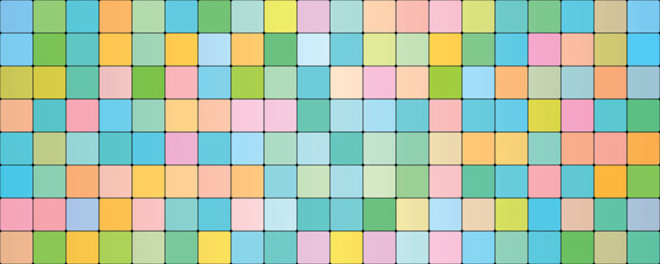 Multicolored tiles background. Abstract background with colorful squares