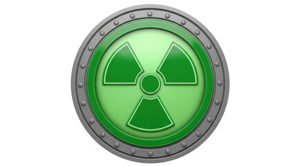 Isolated Radiation Symbol: Warning