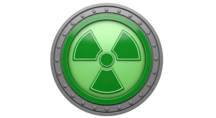 Isolated Radiation Symbol: Warning