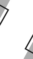 Simple geometric business frame background