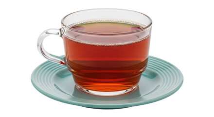 Isolated Cup of Black Tea