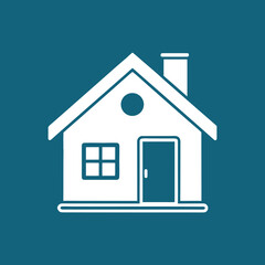 Simple house icon or logo