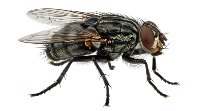 Isolated Fly