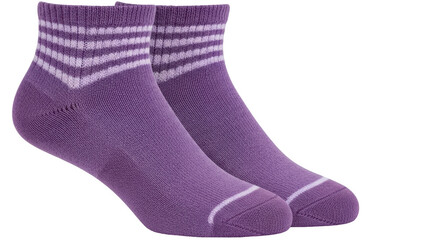 Isolated Striped Socks