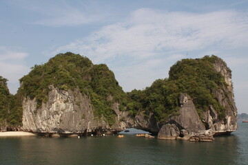 Obraz premium Lan Ha Bay, Vietnam 