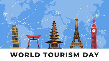 World tourism day flyer