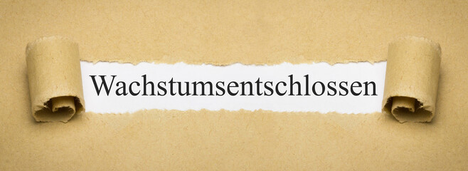 Wachstumsentschlossen