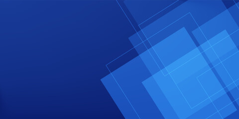 Abstract blue background. Geometric triangle background.