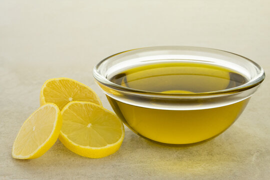 Lemon-infused olive oil
