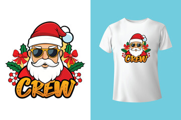Merry Christmas in July T-Shirt Vector, Santa Shirt, Vacation Shirt, Mid of Year Shirt, Summer Vacation Shirt, Summer Santa Shirt, Holiday Vacation Shirt