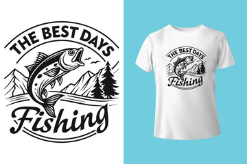 Fishing T-Shirt Design Vector t shirt design, Fishing t-shirt, fishing t-shirt design, custom funny vector typography , graphic designs, fish man , Modern fishing t-shirt design for fishing lover.