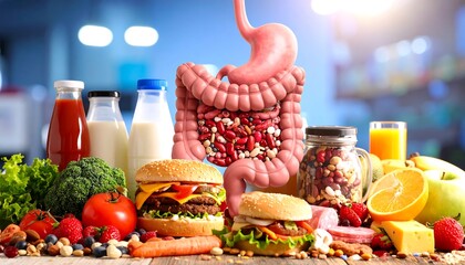 Healthy foods and digestion