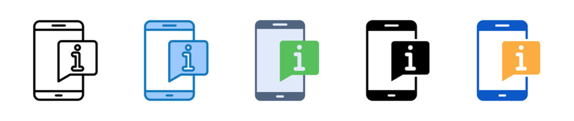 Information multiple style icons set design vector illustration. 