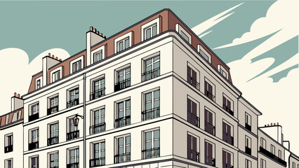 Fototapeta premium old town houses