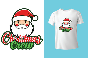 merry christmas t shirt design svg template file free, typography