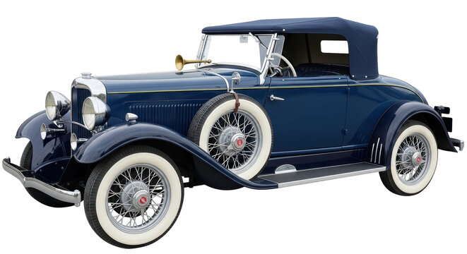Fototapeta Isolated Classic Car