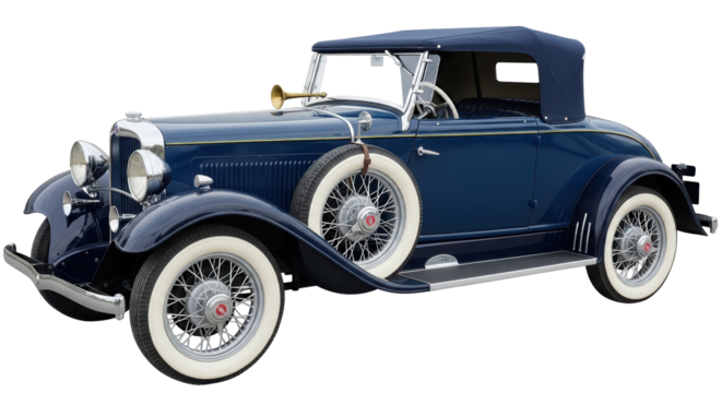 Isolated Classic Car