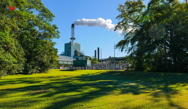 Condong sugar cane mill in northern New South Wales near Murwillumbah
