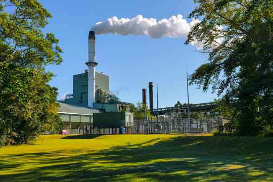 Condong sugar cane mill in northern New South Wales near Murwillumbah