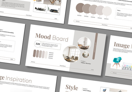 Brand Mood Board Template