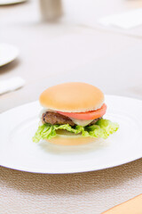 おいしいハンバーガー